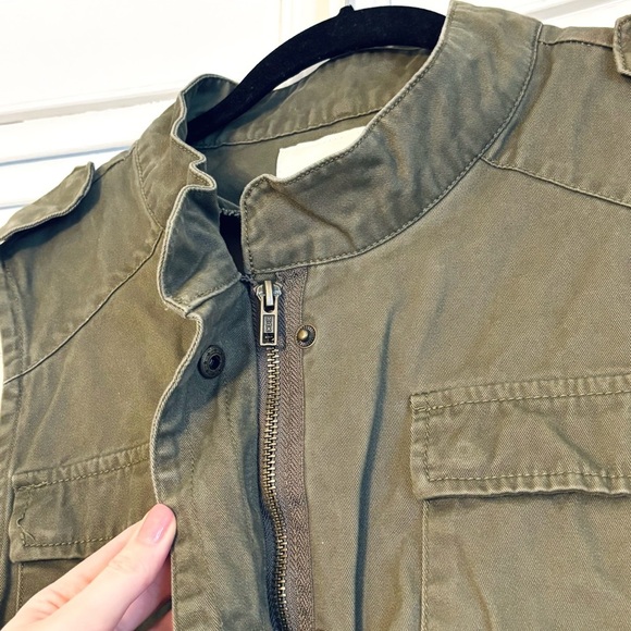 Per Se Olive Green Army Vest Size Large L - Picture 2 of 5